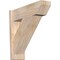 Ekena Millwork Traditional Slat Smooth Outlooker, Douglas Fir, 7 1/2"W x 24"D x 24"H OUT08X24X24TRA06SDF - alternate 1